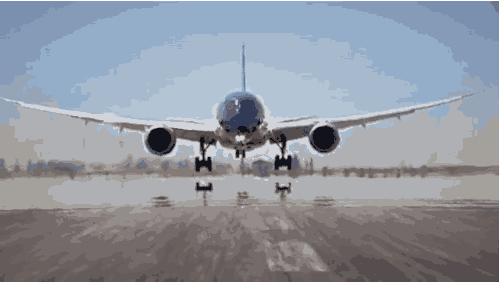 飞机着陆.gif